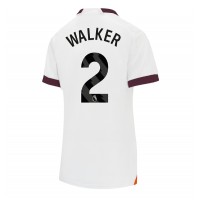 Manchester City Kyle Walker #2 Replica Away Shirt Ladies 2023-24 Short Sleeve